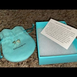 Tiffany Sterling Silver Classic Stud Earrings